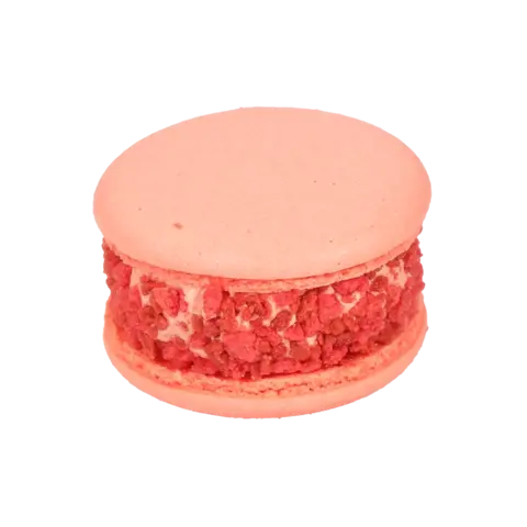 Strawberry Cream Cheese Macaron